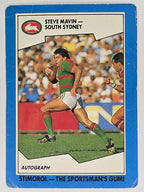 NRL 1989 Scanlens | #73 Steve Mavin | South Sydney Rabbitohs
