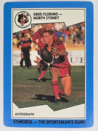 NRL 1989 Scanlens | #89 Greg Florimo | North Sydney Bears