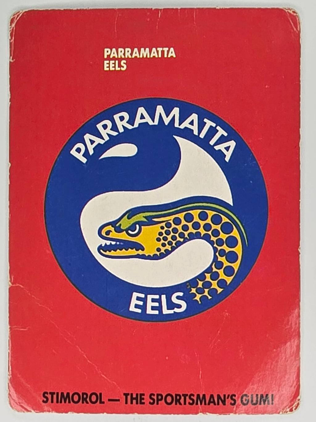 NRL 1989 Scanlens | #99 Parramatta Eels Logo