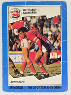 NRL 1989 Scanlens | #124 Jeff Hardy | Illawarra Steelers (a)