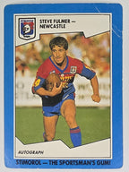 NRL 1989 Scanlens | #127 Steve Fulmer | Newcastle Knights