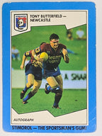 NRL 1989 Scanlens | #133 Tony Butterfield | Newcastle Knights