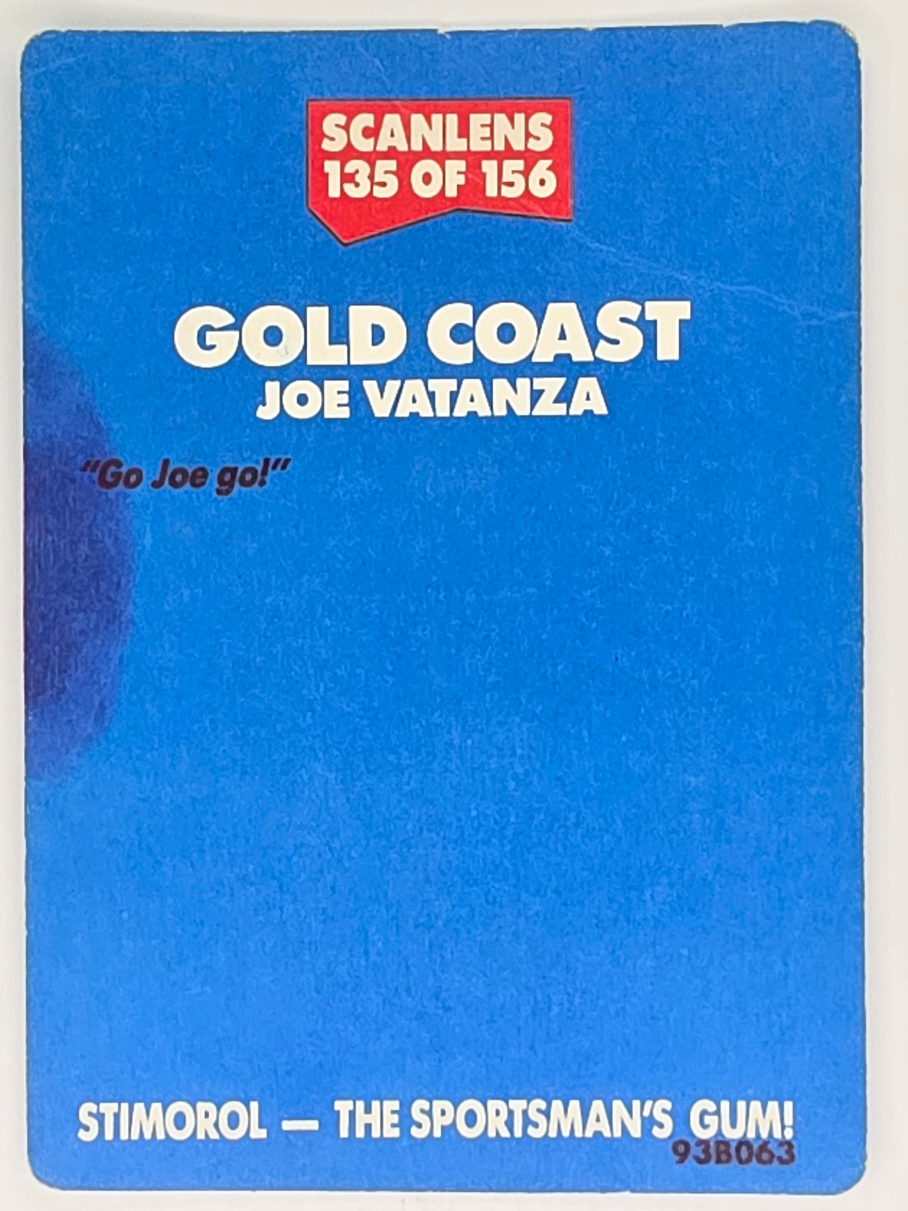 NRL 1989 Scanlens | #135 Joe Vatanza | Gold Coast Giants