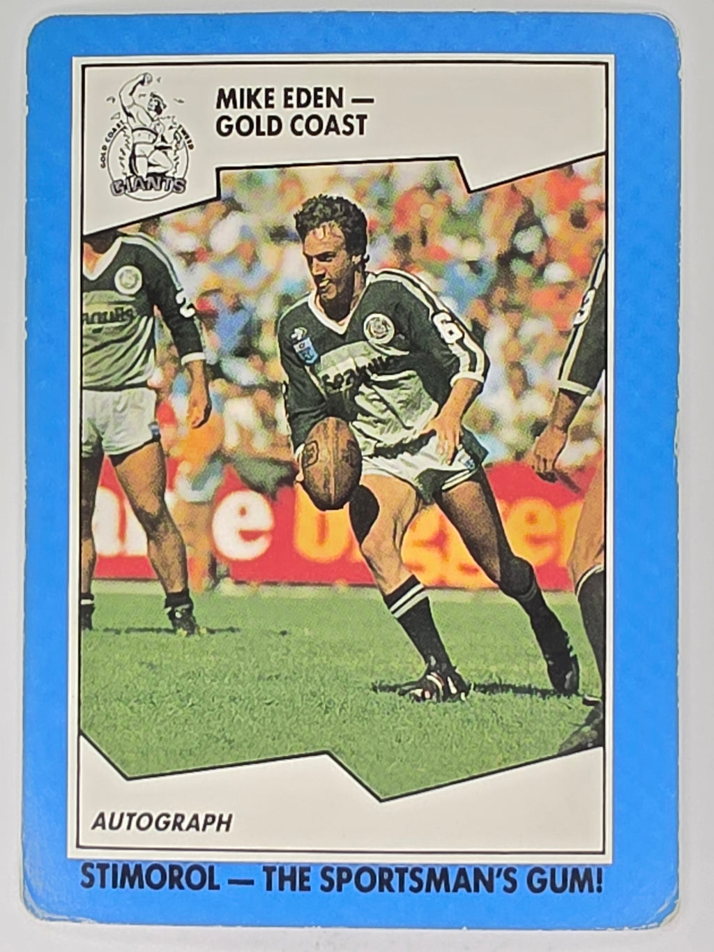 NRL 1989 Scanlens | #137 Mike Eden | Gold Coast Giants