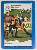 NRL 1989 Scanlens | #139 Ben Gonzales | Gold Coast Giants (a)