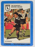NRL 1989 Scanlens | #147 Ian Howcroft | Western Suburbs Magpies