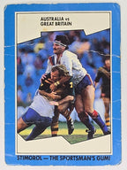 NRL 1989 Scanlens | #153 1988 World Cup