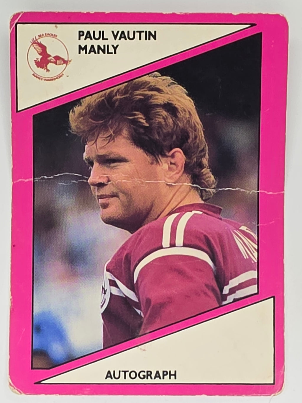 NRL 1988 Scanlens #2 Paul Vautin Manly Sea Eagles