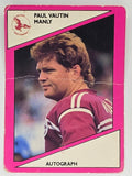 NRL 1988 Scanlens #2 Paul Vautin Manly Sea Eagles