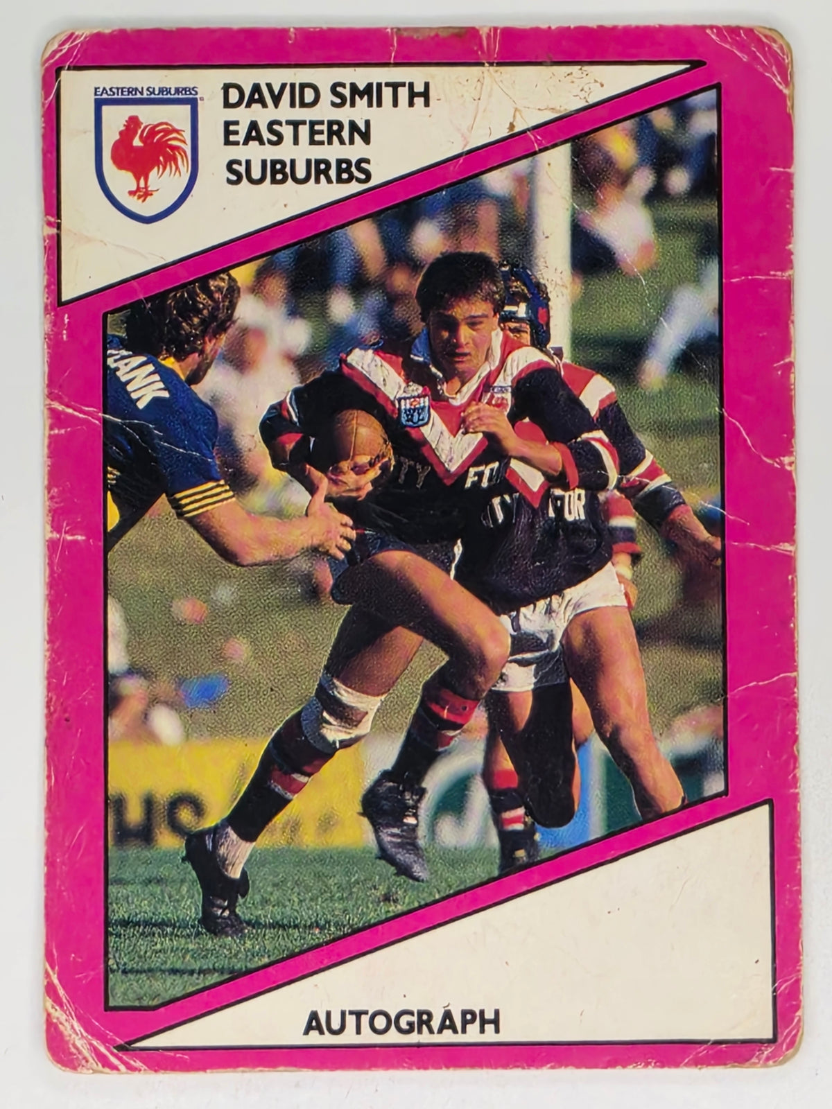 NRL 1988 Scanlens #27 David Smith Eastern Suburbs Roosters