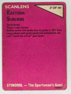 NRL 1988 Scanlens #27 David Smith Eastern Suburbs Roosters