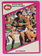 NRL 1988 Scanlens #34 Steve Mavin South Sydney Rabbitohs