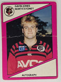 NRL 1988 Scanlens #88 Gavin Jones North Sydney Bears