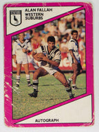 NRL 1988 Scanlens #108 Allan Fallah Western Suburbs Magpies