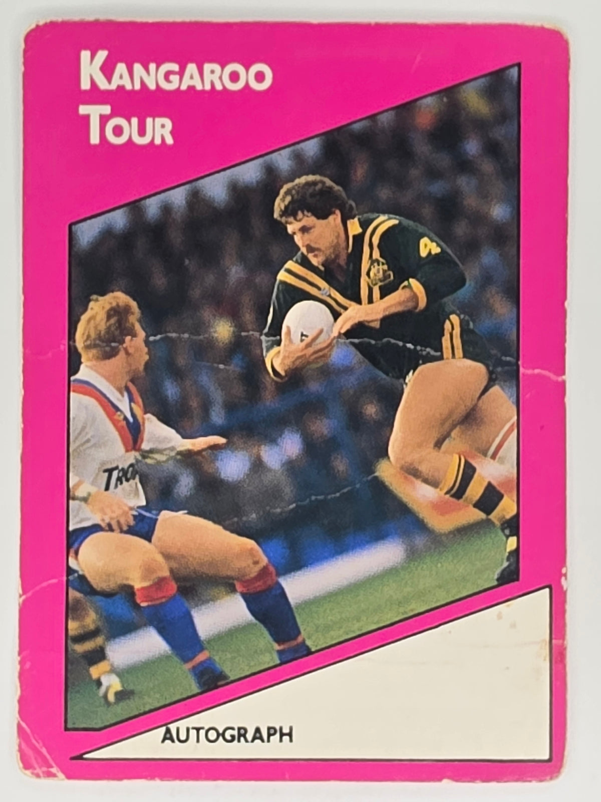 NRL 1988 Scanlens #141 1986 Kangaroo Tour