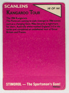 NRL 1988 Scanlens #141 1986 Kangaroo Tour