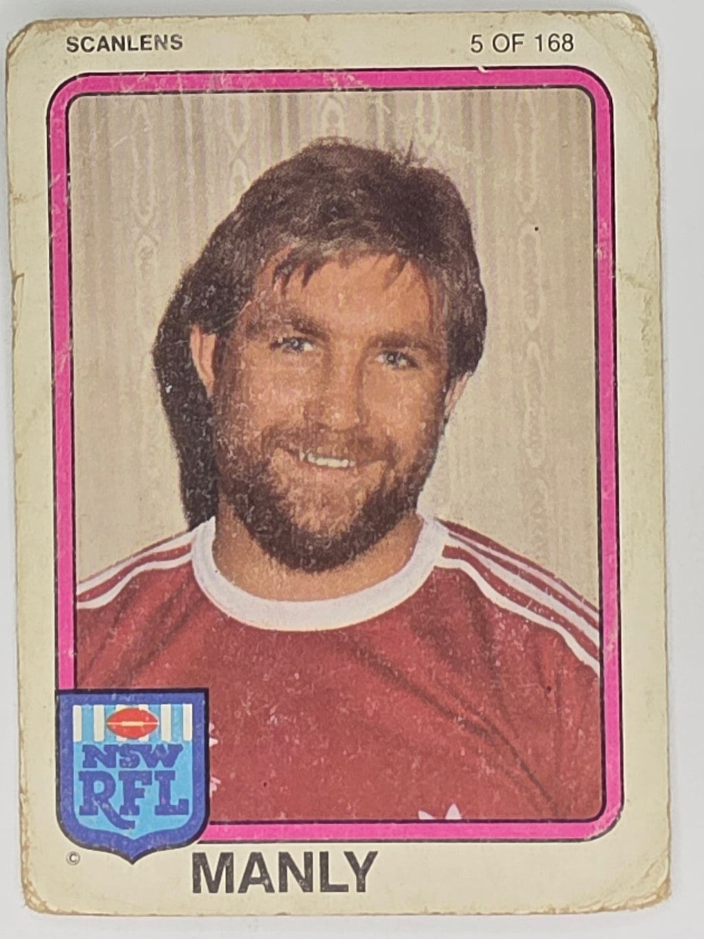 NRL 1981 Scanlens Rugby League #005 Geoff Gerard Manly Sea Eagles