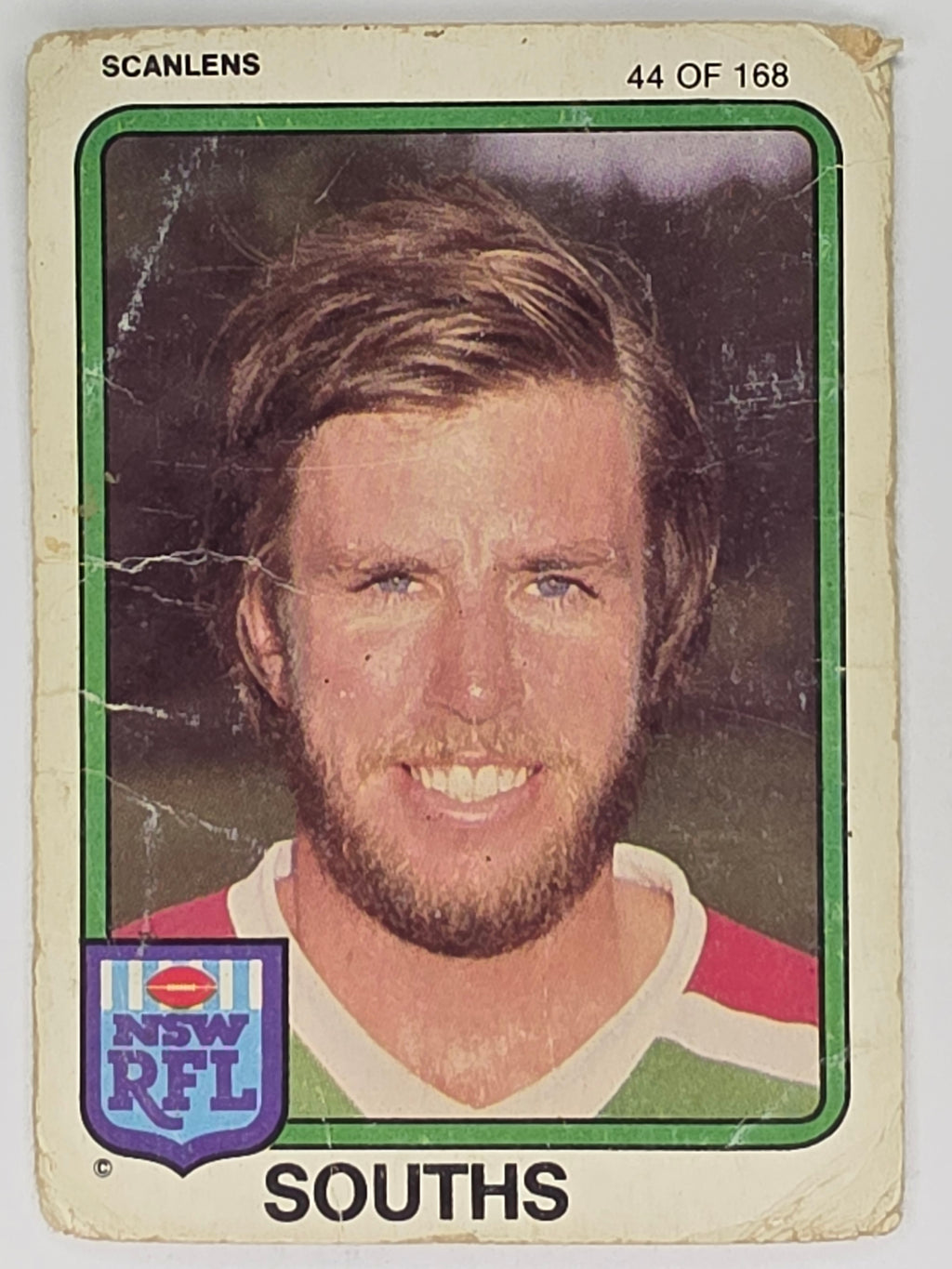 NRL 1981 Scanlens Rugby League #044 Steve Walsh South Sydney Rabbitohs