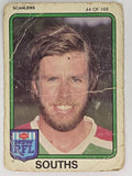 NRL 1981 Scanlens Rugby League #044 Steve Walsh South Sydney Rabbitohs (a)