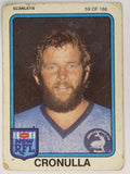 NRL 1981 Scanlens Rugby League #059 Steve Kneen Cronulla Sharks (a)