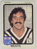 NRL 1981 Scanlens Rugby League #075 Paul Merlo Western Suburbs Magpies