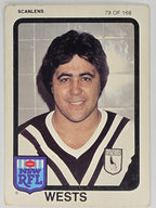 NRL 1981 Scanlens Rugby League #079 Ted Goodwin Western Suburbs Magpies