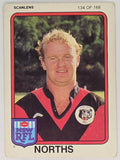 NRL 1981 Scanlens Rugby League #134 Stan Jurd North Sydney Bears