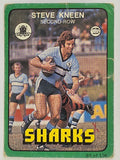 NRL 1978 Scanlens Rugby League #063 Steve Kneen Cronulla Sharks