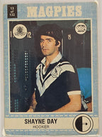NRL 1977 Scanlens Rugby League #13 Shayne Day Western Suburbs Magpies