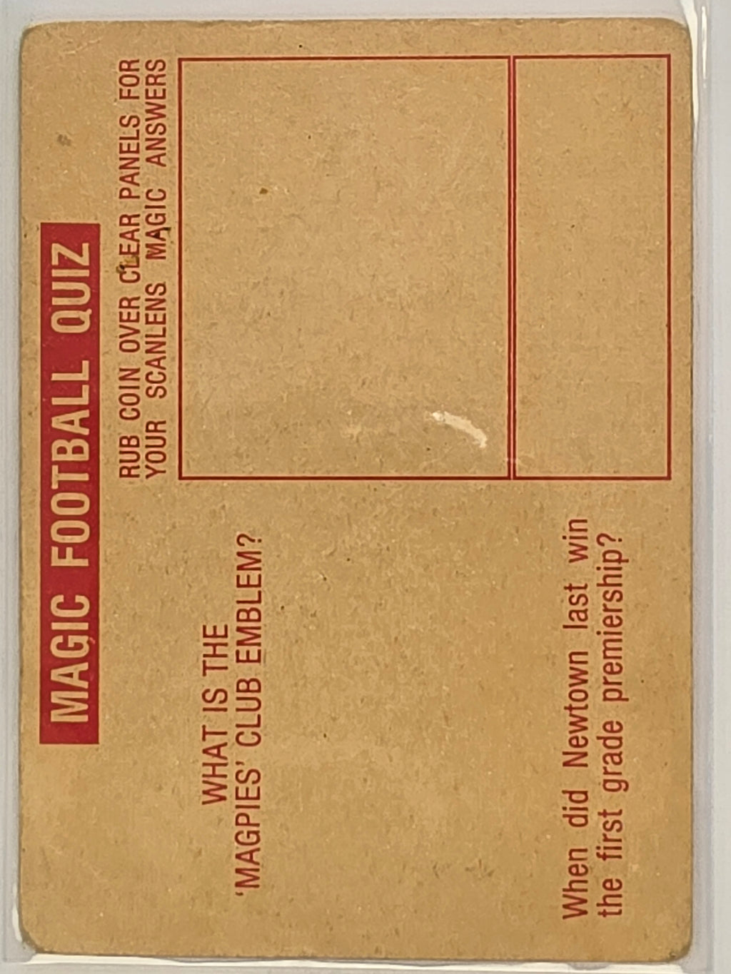 NRL 1975 Scanlens Rugby League #119 Dave Burnett North Sydney Bears