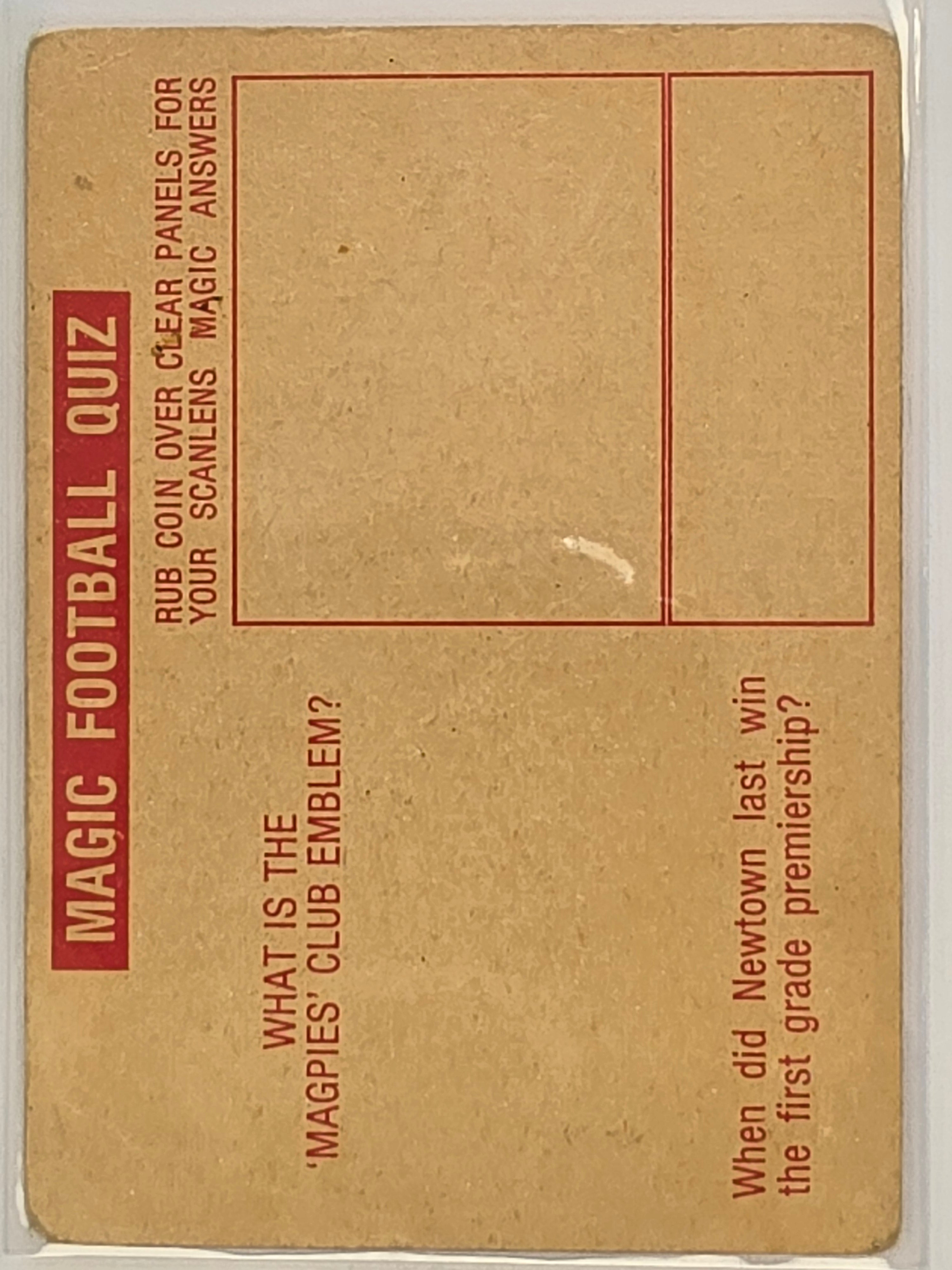 NRL 1975 Scanlens Rugby League #119 Dave Burnett North Sydney Bears