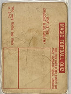 NRL 1975 Scanlens Rugby League St George Dragons Checklist