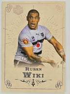 NRL 2018 Glory Base Card #181 Ruben Wiki New Zealand Warriors