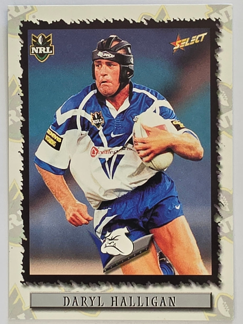 NRL 2000 Impact #022 Daryl Halligan Canterbury Bankstown Bulldogs