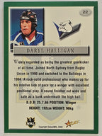 NRL 2000 Impact #022 Daryl Halligan Canterbury Bankstown Bulldogs