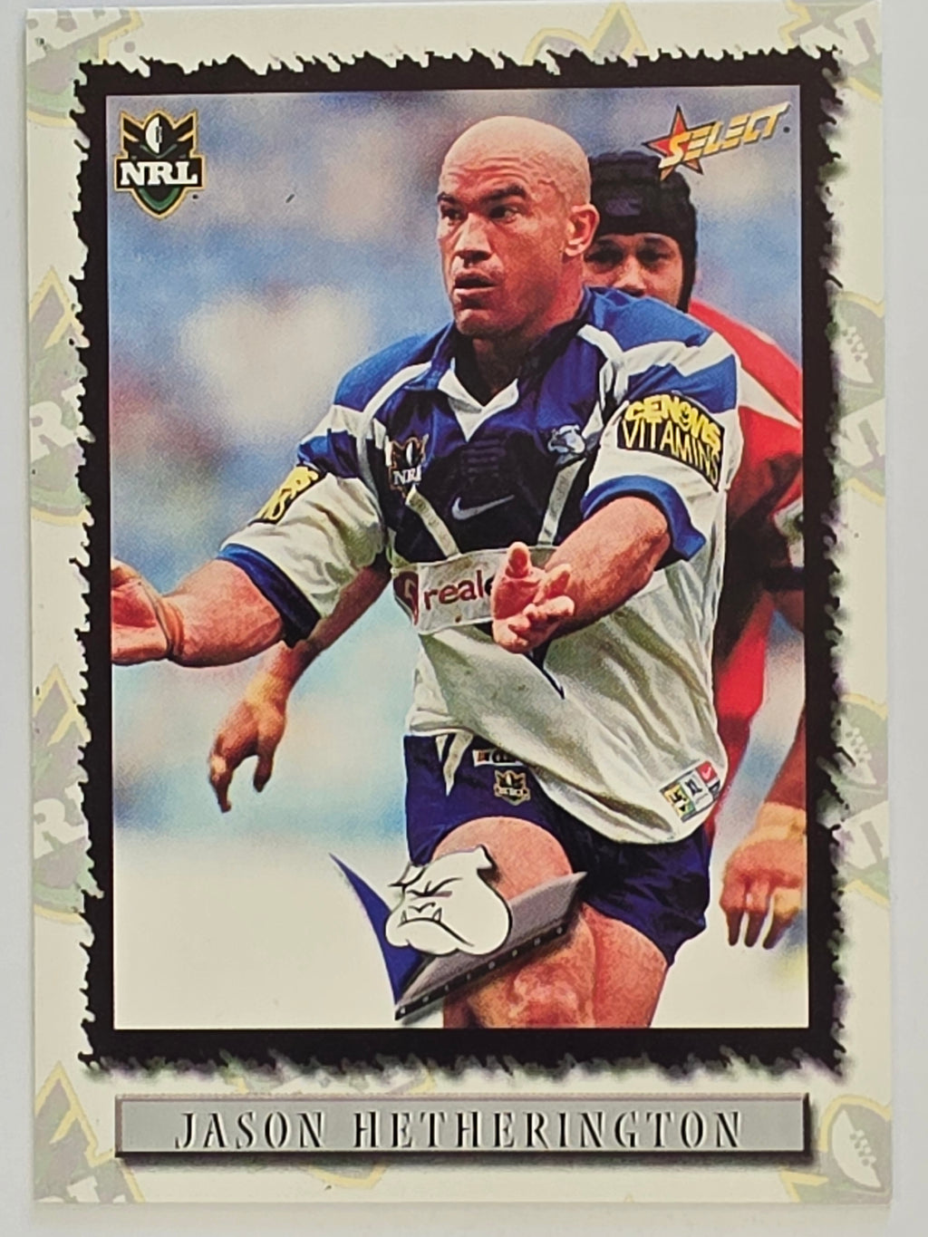 NRL 2000 Impact #023 Jason Hetherington Canterbury Bankstown Bulldogs