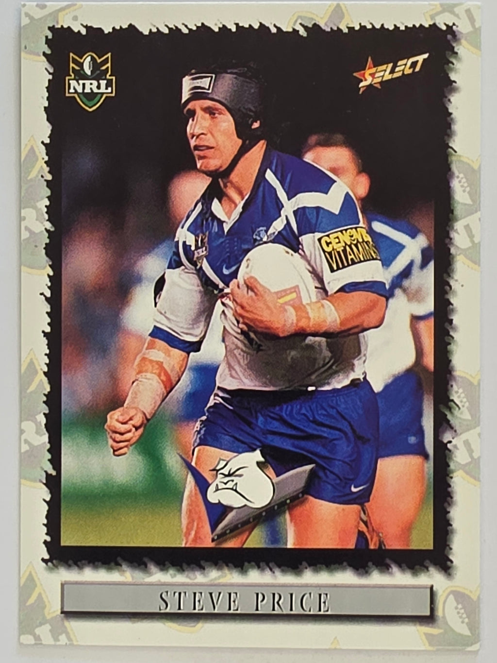 NRL 2000 Impact #025 Steve Price Canterbury Bankstown Bulldogs