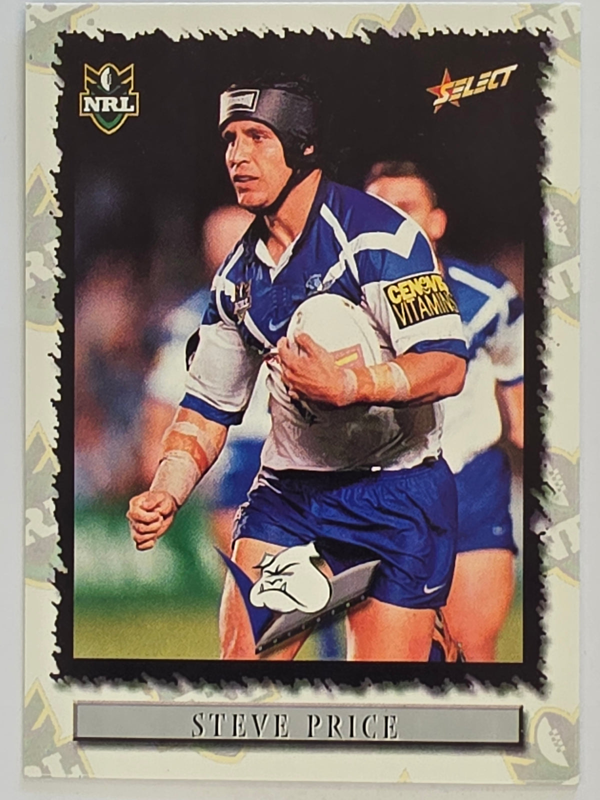 NRL 2000 Impact #025 Steve Price Canterbury Bankstown Bulldogs
