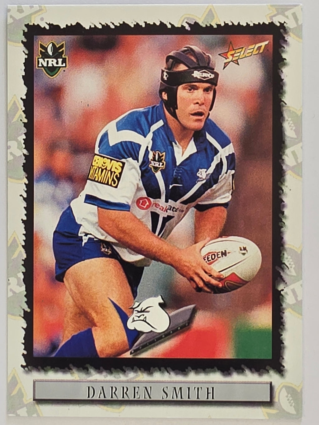 NRL 2000 Impact #027 Darren Smith Canterbury Bankstown Bulldogs