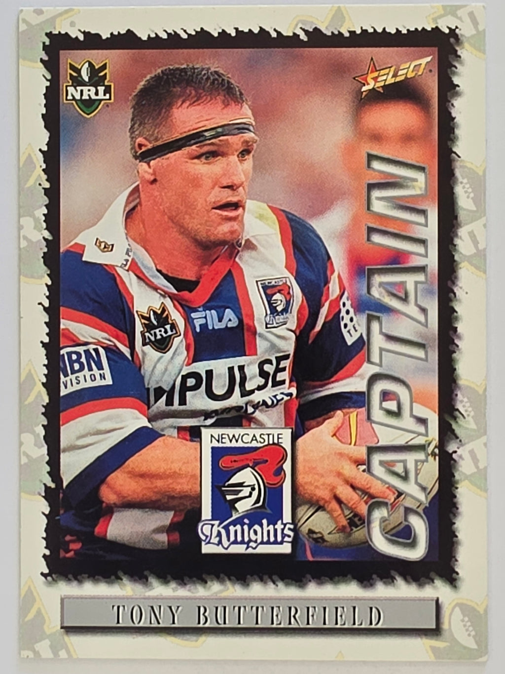 NRL 2000 Impact #046 Tony Butterfield Newcastle Knights