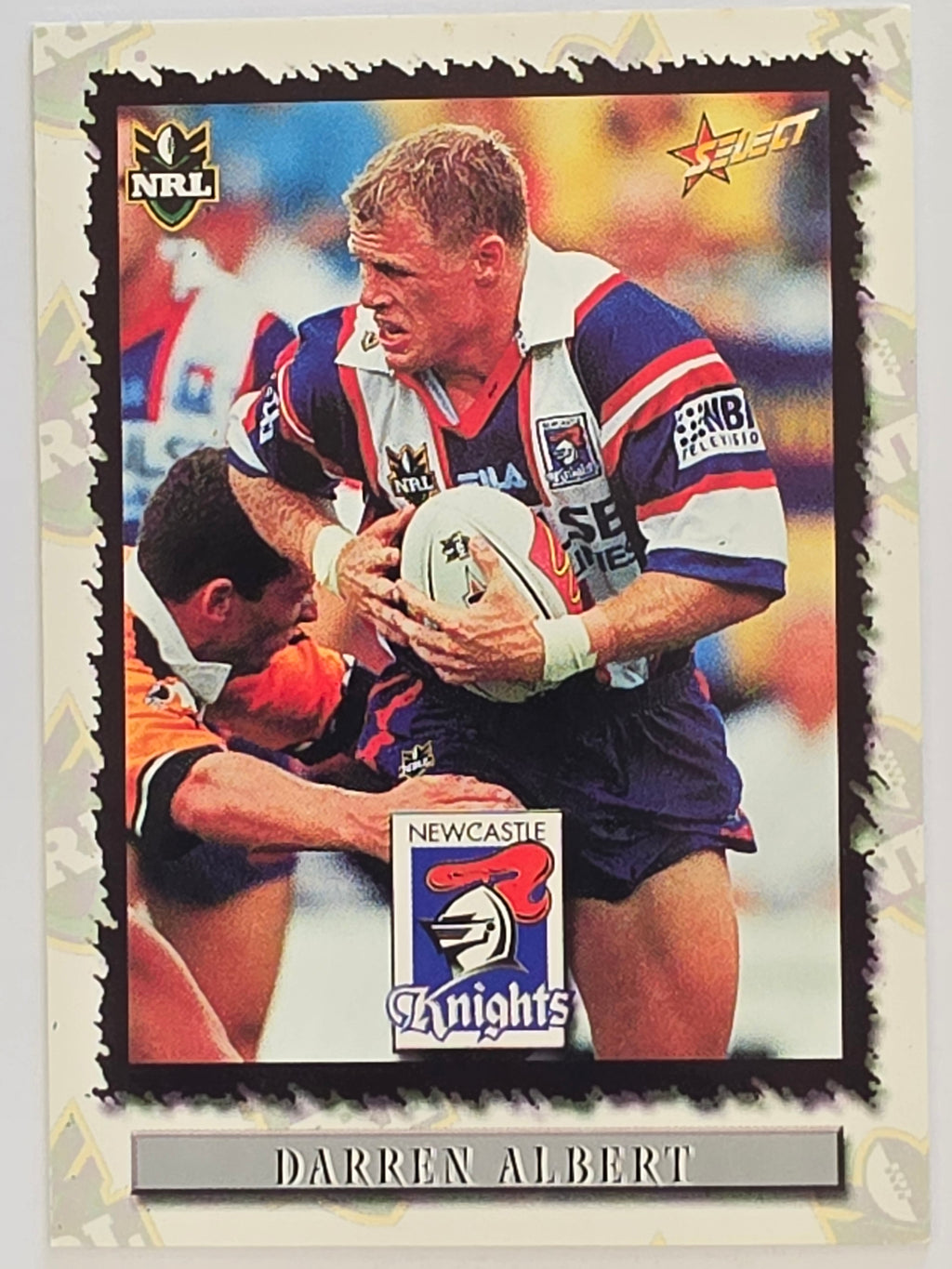NRL 2000 Impact #047 Darren Albert Newcastle Knights