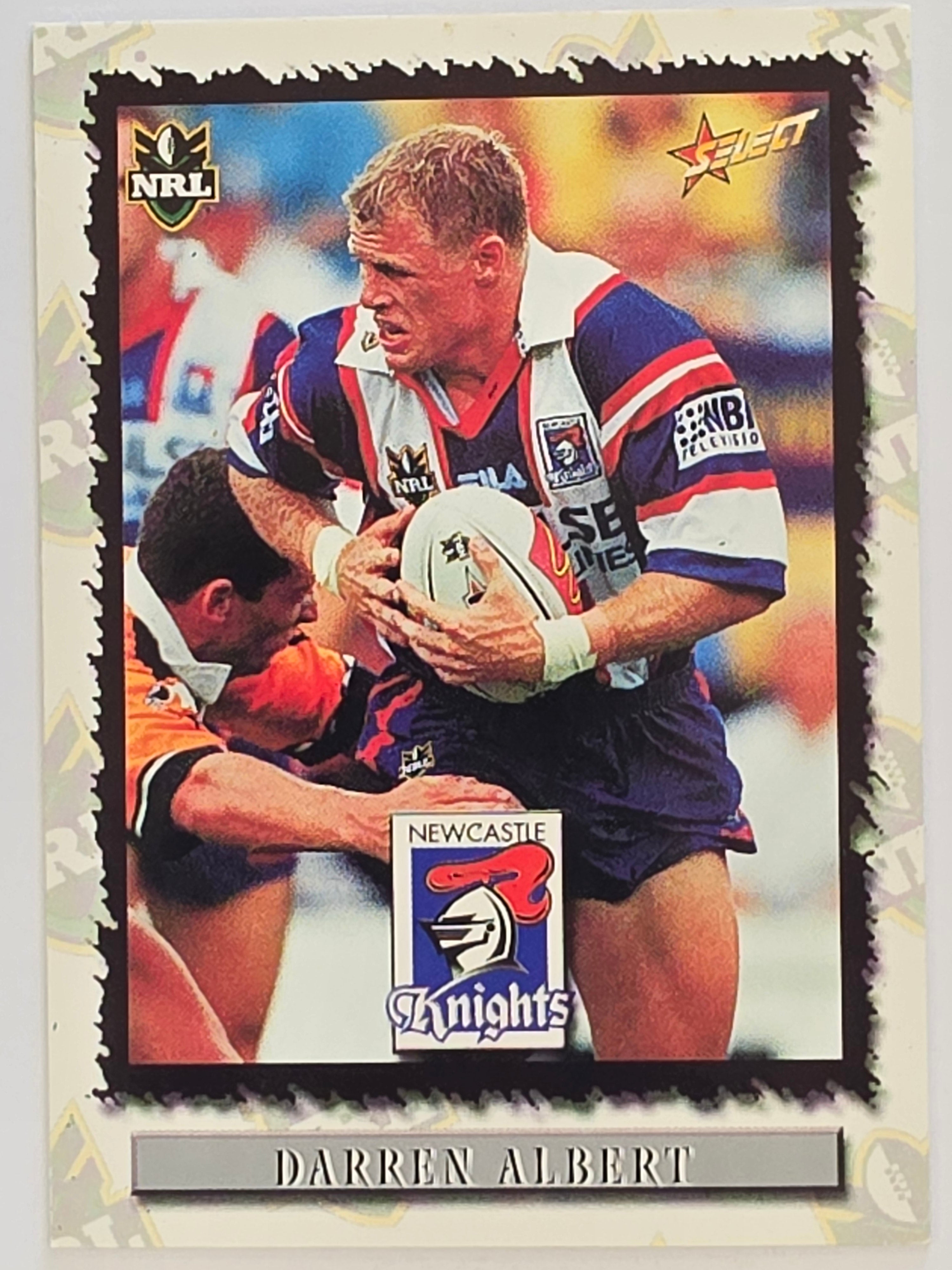NRL 2000 Impact #047 Darren Albert Newcastle Knights