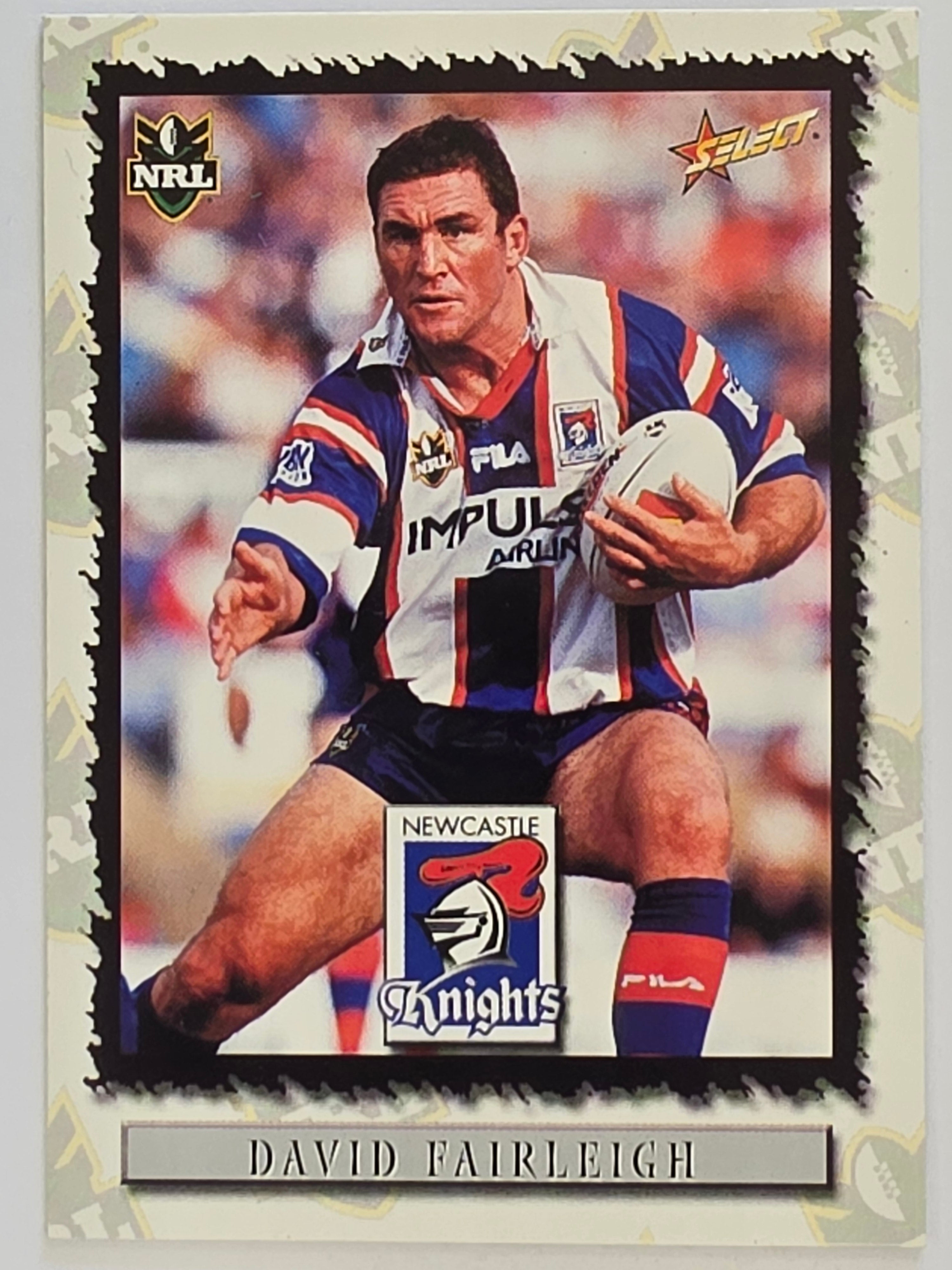 NRL 2000 Impact #049 David Fairleigh Newcastle Knights