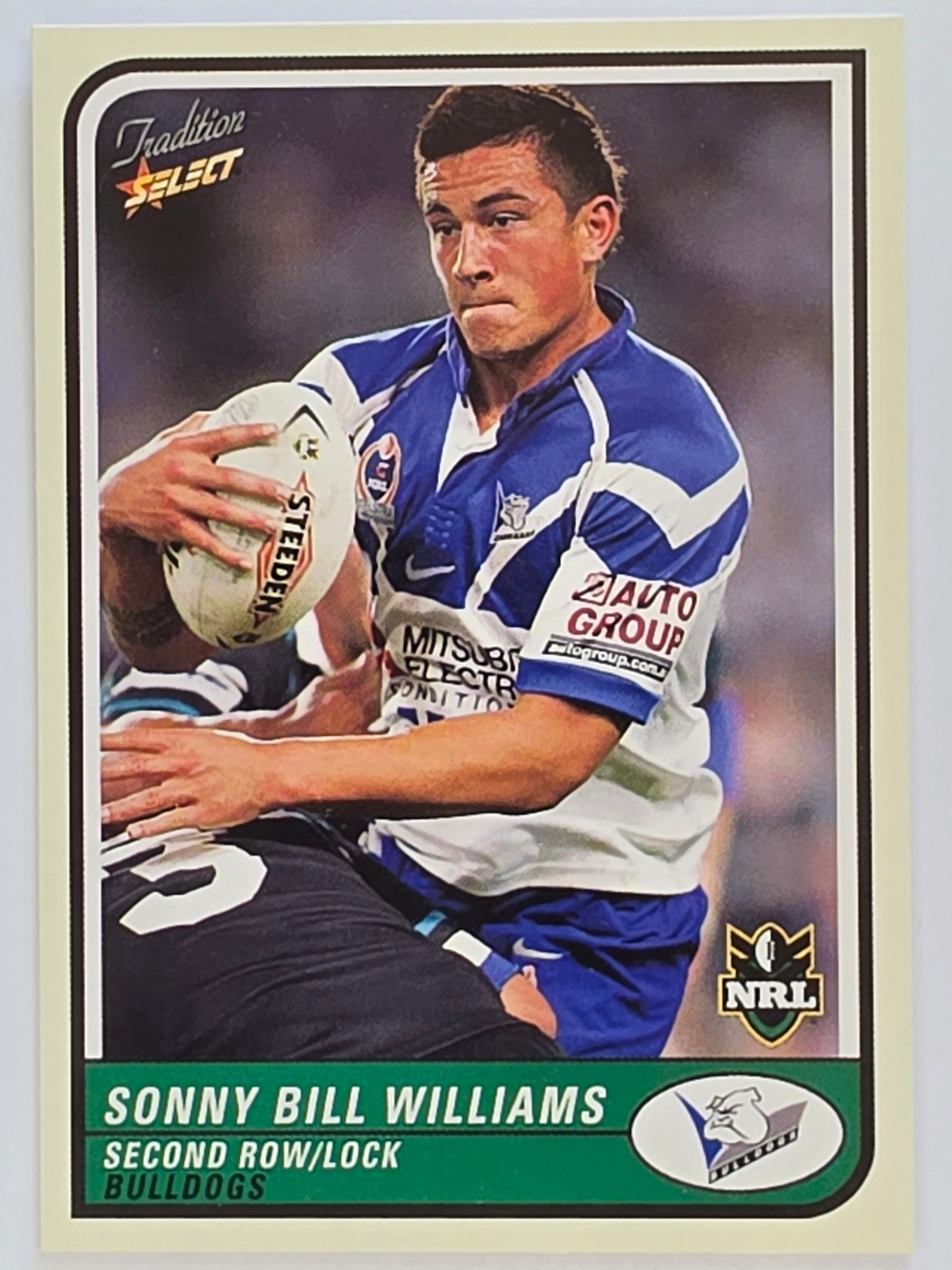 NRL 2005 Tradition  #018 Sonny Bill Williams Canterbury Bankstown Bulldogs