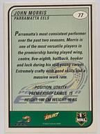 NRL 2005 Tradition  #077 John Morris Parramatta Eels