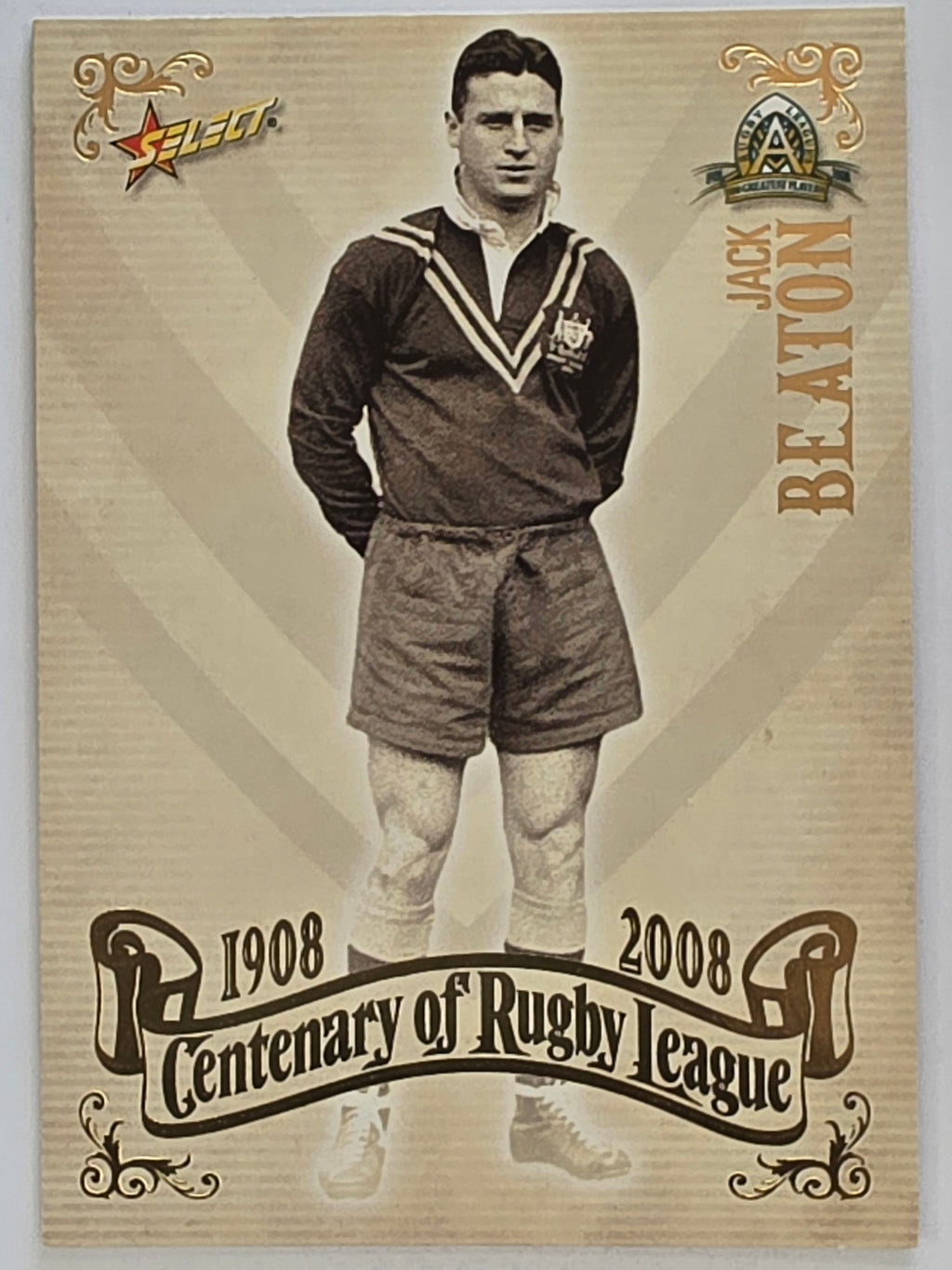 NRL 2008 Centenary | #34 Jack Beaton Eastern Suburbs Roosters