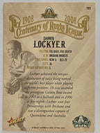 NRL 2008 Centenary | #103 Darren Lockyer Brisbane Broncos