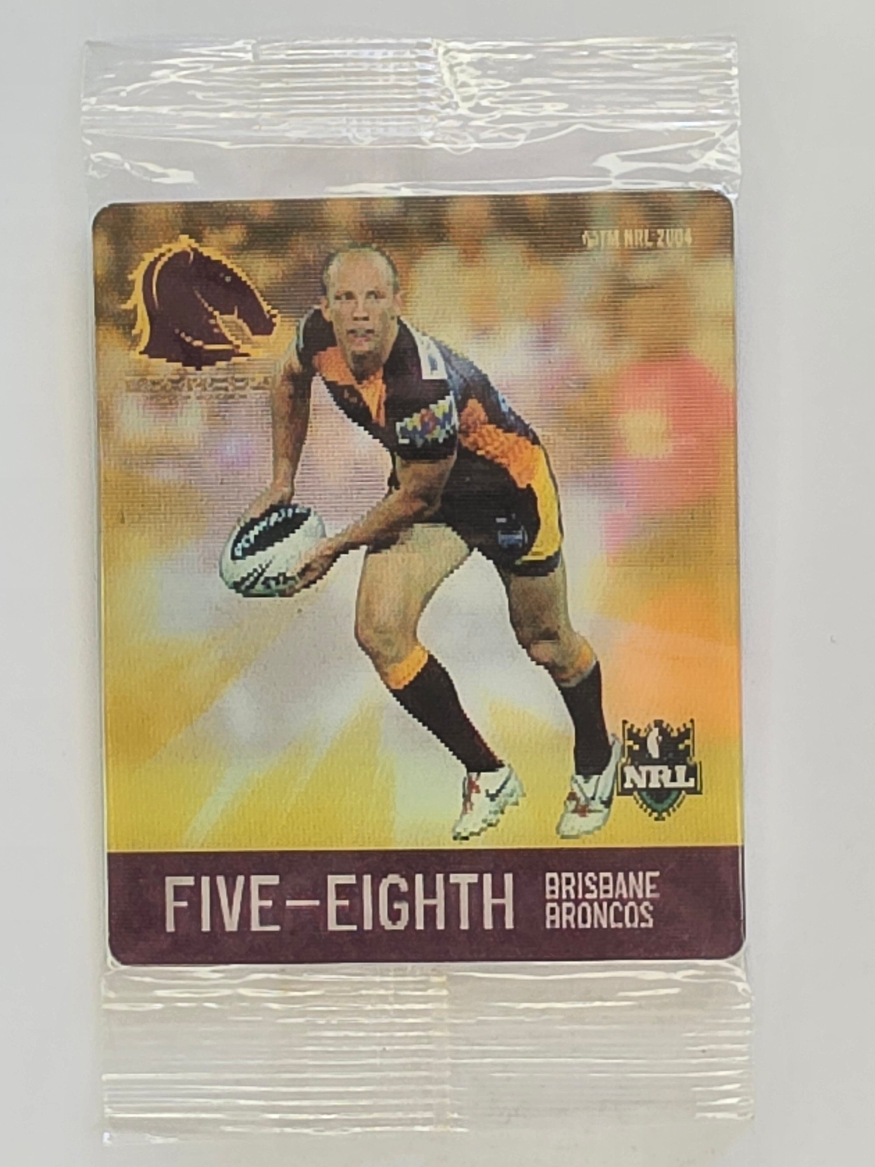 NRL 2011 Tazo Swapz | #001 Darren Lockyer | Brisbane Broncos