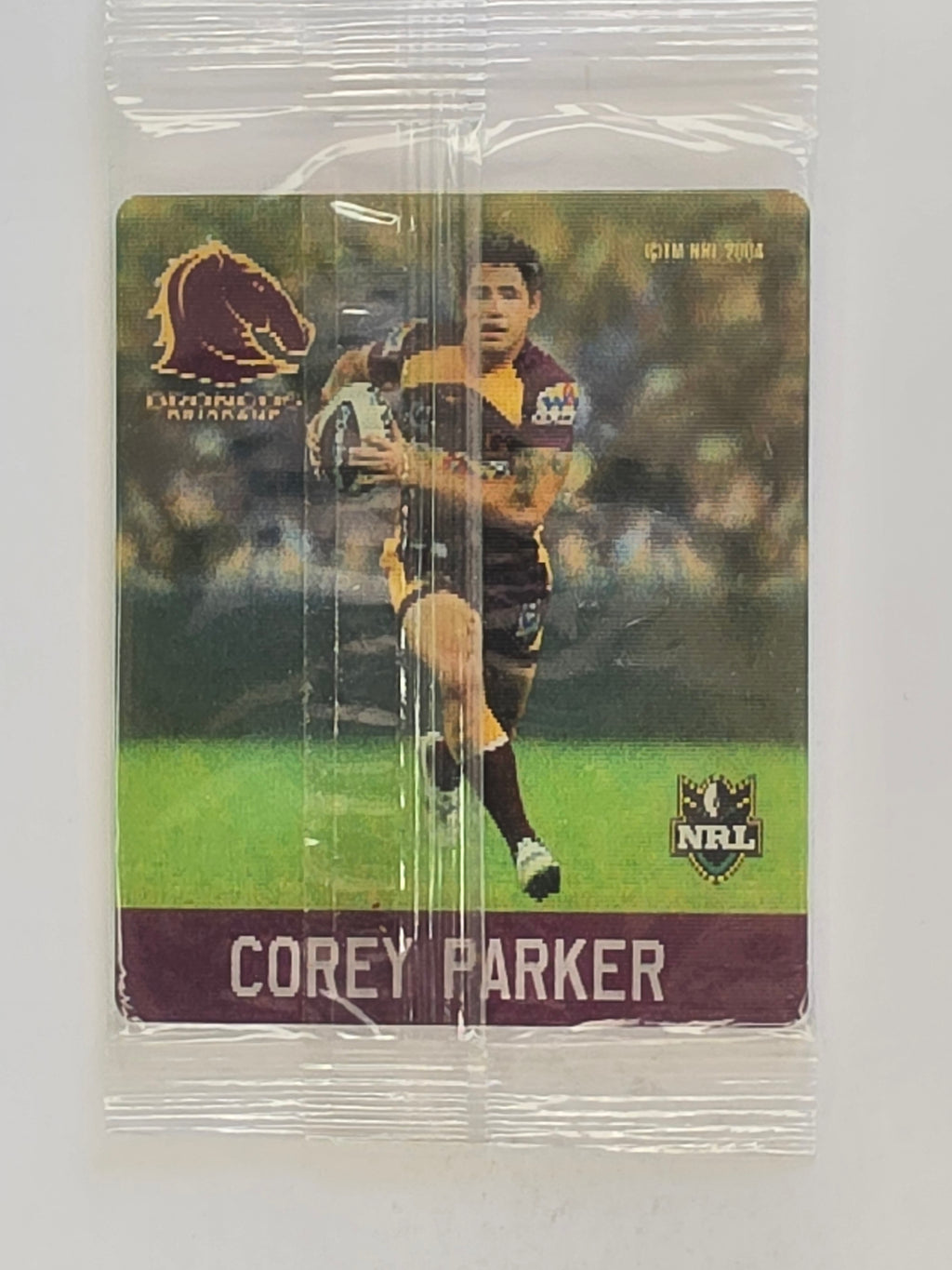 NRL 2011 Tazo Swapz | #002 Corey Parker | Brisbane Broncos