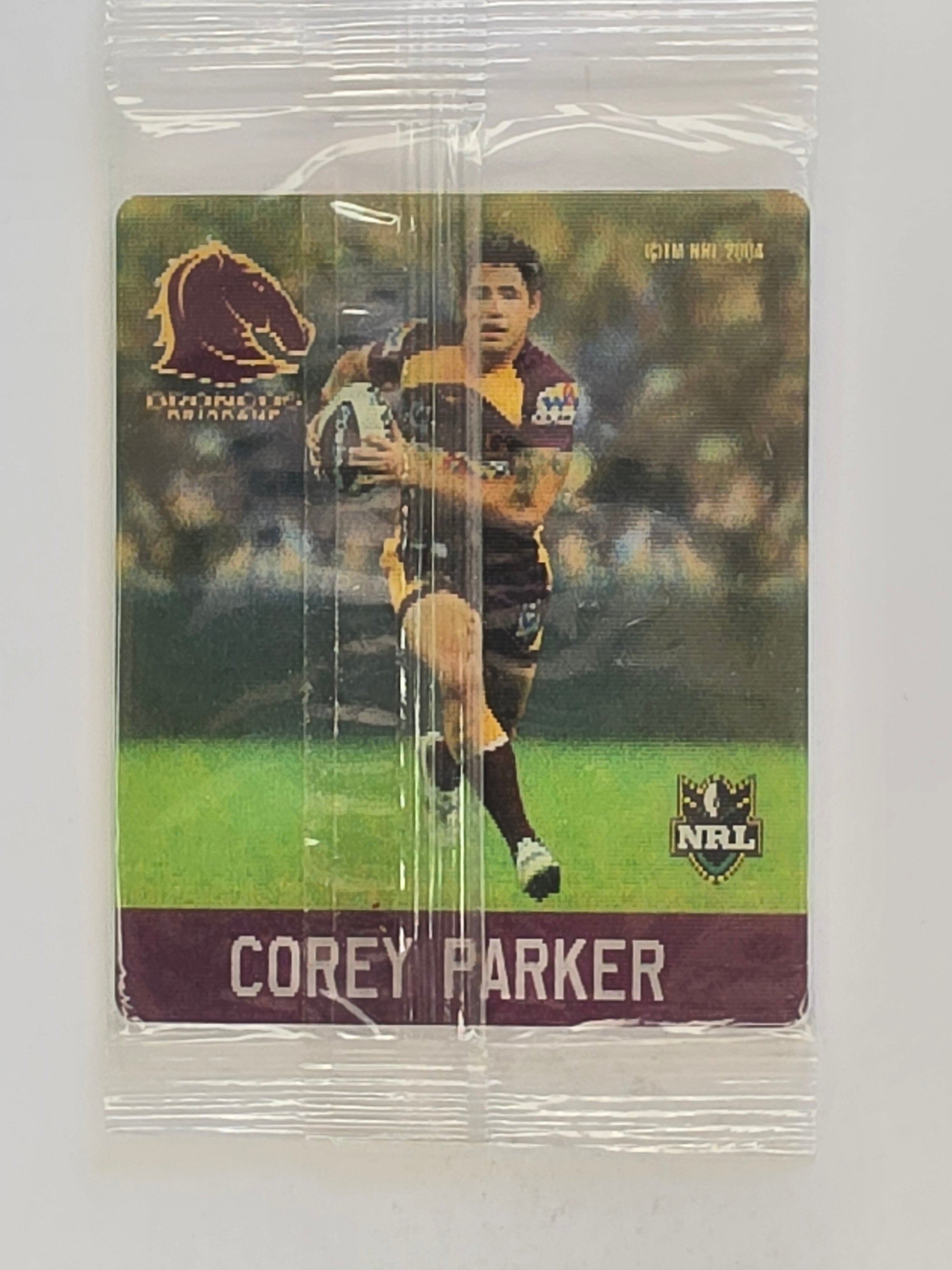 NRL 2011 Tazo Swapz | #002 Corey Parker | Brisbane Broncos